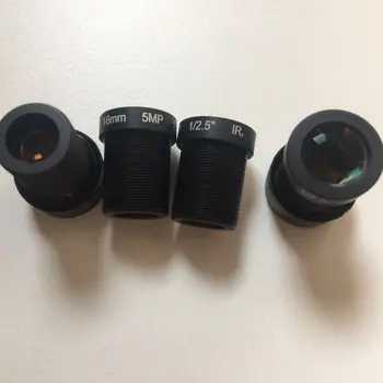 1/2, 5, 16 mm širokokutni objektiv za praćenje, 5-megapiksela objektiv za dvr, objektiv ptica kamere, objektiv antena kamere, objektiv M12 kamere pokreta