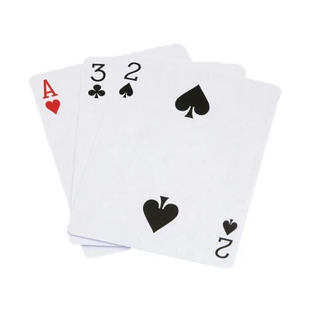 1 Kom 3 Karte Monte Magic Karta Three Card Casino Poker Monte Card Trik Pluća Klasični Trikovi Za Magičnu Iluziju Izbliza