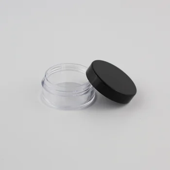 10 g X 100 Prazna Mali Plastični Plastična Boca Banke Prozirni Spremnik Za Pohranu Transparentno Krema Kutiji Lonac Za Kreme Za Kožu Noktiju Dizajn