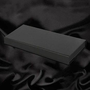 10 Kom. Luksuzna Prazna Crna Metalna kutija za kreditne kartice Bez logotipa