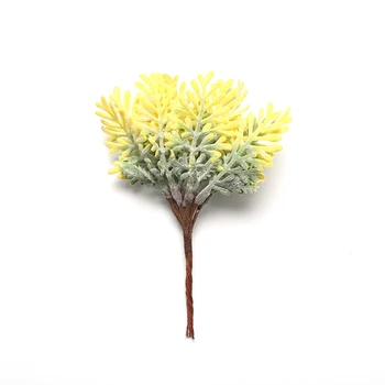10 kom. umjetni cvijet mini žir buket biljaka Za vjenčanja kuće Božićne dekoracije DIY vijenac album za albume zanat lažni cvijet