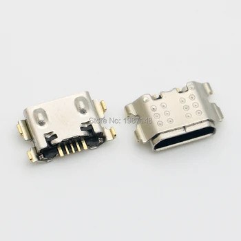 100 kom Micro USB 5Pin Priključak Priključak Za punjenje podataka port stražnji priključak Za Samsung Galaxy A01 A015 A015F/DS Mini USB