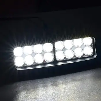12 Led Radno Svjetlo Bar 6/8/9/12/15/16 LED SMD Moto Svjetla Za maglu prednja Svjetla Za Auto Moto Kamion za Offroad Signalni Lampa