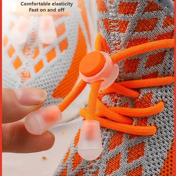 15 Boja Elastične vezice Tenisice Vezice sa Oprugom Bravom Za Djecu I Odrasle Brze vezice za Cipele, Gumene Trake Okrugli Vezice Bez kravate