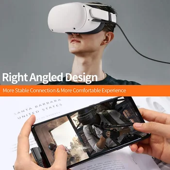 16 m 5 M Slušalice Oculus VR Kabel PC VR za Quest 2 i Potraga Link Virtualne stvarnosti Type-C USB3.2 Gen1 Prijenos podataka 5 GB