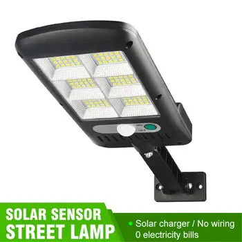 2020 Novi Solarni Zidne Lampe Na Otvorenom Led Sunčeva Svjetlost Vodootporan Indukcijski Multi-Mode Vrt Garaža Ulični Solarna Lampa