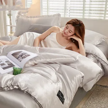 2021 Моющийся godina ledene svila klima-uređaj tanak pokrivač za odrasle i djecu tekstila za domaćinstvo visoke gustoće luksuzne posteljinu queen krevetom