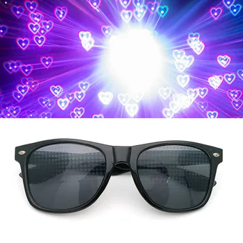 2022 Nove 3D Prizma Pohvale Sunčane Naočale Za Vatromet Laser Show Ohrabrujuće Rešetka Naočale