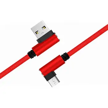25 cm USB tip C Kratki Kabel za Punjenje u automobilu Koljeno 90 Stupnjeva 2A Kabel Brzi USB USB C Mikro Punjenje S4O7