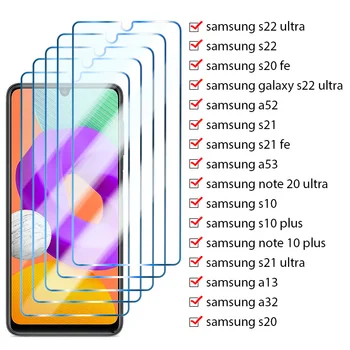 5 kom. Zaštitna folija za ekran Samsung a a53 A12 A22 A32 A52S 5G Kaljeno staklo za Samsung A13 A41 A51 A70 A40 A50 A71 A72 A52 Staklo