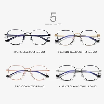 AEVOGUE Okvira Na Recept Gospodo Optički Naočale Ženske Naočale Anti-Plave Svjetleće Naočale AE0903