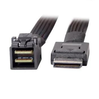 Aktivni kabel za prijenos podataka Chenyang OCuLink PCIe (PCI-Express SFF-8611 4i na SSD-disk SFF-8643 50 cm