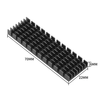 Aluminijska legura SSD Brzi Radijator za Hlađenje msata hard disk M. 2 (za NGFF) 2280 PCIE za NVME