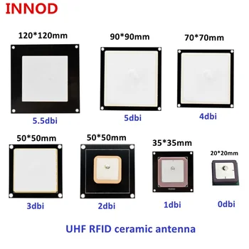 Antena RHCP keramike čitatelja UHF RFID PCB 40*40mm okrugli za iso18000-6c EPC 868mhz 915MHZ rfid handle reader ugrađen sustav