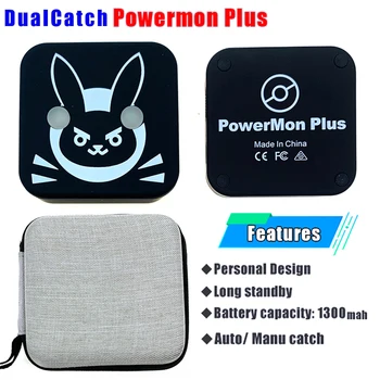 Automatsko Ulov Powermon Plus 2P Bluetooth Uređaj Za Narukvicu Powermon Go Plus igračke DualCatch s Punjiva Baterija unutar