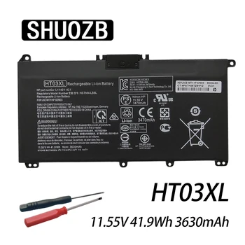 Baterija SHUOZB HT03XL za HP-14-CE0001LA 14-CE0014TU 14-CE0010CA 14-CE0025TU 14-CE0034TX 15-CS0037T 250 HSTNN-LB8L L11421-421