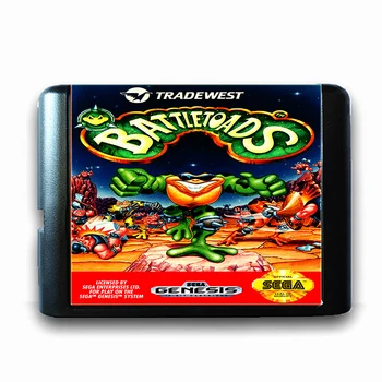 Battletoads za 16-bitni igraće karte Sega MD za Mega Drive za igraće konzole Genesis PAL USA JAP
