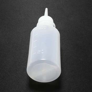 Boca alkohola toka 100ml prazan E-tekućine plastični za posipača, distribuirajući boca/boce канифоли/plastične boce