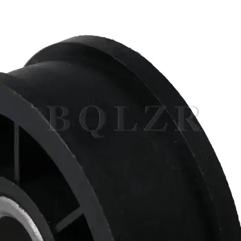 BQLZR 5,5x1,3x2,1 cm OD Susilica za rublje Prazan Valjak Valjak kotača Zamjena za Y54414 Zamjena za PS11757553 WPY54414VP Black Metal