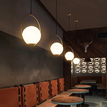 Design restoran luster u skandinavskom stilu, Japanski vjetar lampa wabi-sabi, bar stol, izlog trgovine odjeće, luster