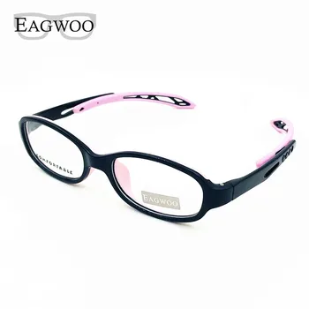 EAGWOO Silicijski Soft Dječje Naočale Optički Okvira Jednostavne Naočale Za Dječake I Djevojčice Podesiva Okvira Za Naočale Na Recept 100