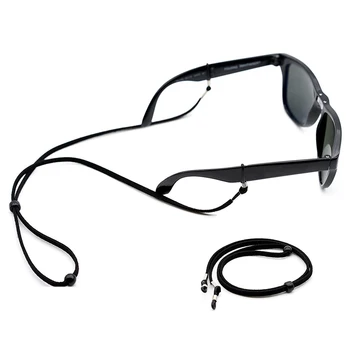 Elbru 4 kom. Klasični Solidne Remen Za Naočale Od umjetne kože, Pojačana Protuklizni Clamp, Loop, Ultralight Podesivi Kabel Za Naočale za čitanje