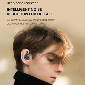 F8 Bežične Bluetooth Slušalice Za Vješanje BT5.2 Sportske Vodootporne Slušalice Za Trčanje, Stereo Slušalice Za Glazbu, Super Dugo Sigurnosna Slušalice