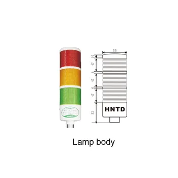 HNTD 24 v Dc Led Pilot Lampa, Upozoravajuća Žaruljica za Graviranje CNC Radni Upozorenja Lampica Sinyal Lambası Zwaailamp TD55 Besplatna Dostava