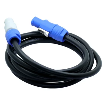Kabel PowerCon 1,5 M Kabel za napajanje izmjeničnom strujom za produžni kabel glave svjetlo s kretanjem zraka Kabel Speakon za ulazak i izlazak RVVP 2,5 mm kvadratnom 20A/250