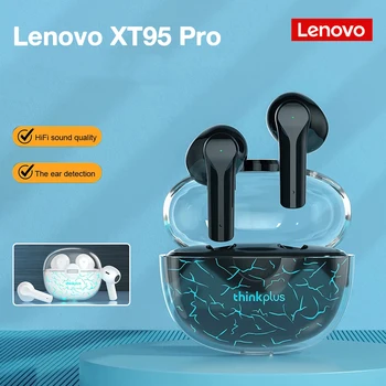 Lenovo XT95Pro Bluetooth Kompatibilne Slušalice 9D Hi-FI Zvuk Sportske Vodootporan Bežične Slušalice TWS S Mikrofonom Za iPhone Xiaomi Slušalice