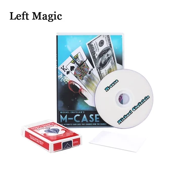 M-Case Od Микаэля Шатлена (trikove + DVD) Magične trikove Card Magijske Rekvizite izbliza Čarobni Komedija Iluzije Ментализм