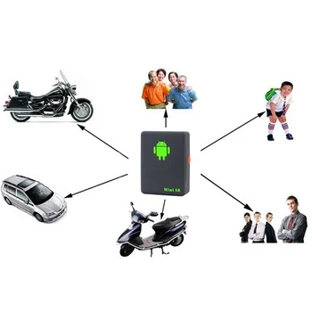 Mini A8 Auto-Tracker Global Real-Time 4 band GSM/GPRS Sigurnosti Automatski Uređaj za Praćenje, Podrška za Android Alarm