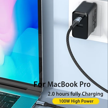 NOHON USB C NA USB Type C Kabel za iPad, MacBook Pro PD 100 W Kabel za brzo Punjenje Huawei Samsung S21 Xiaomi POCO X3 M3