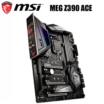 Nova matična ploča MSI MEG Z390 ACE LGA 1151 Intel Z390 DDR4 64 GB PCI-E 3,0 Originalna Igra matična ploča MSI Z390 1151 M. 2 DDR4 ATX