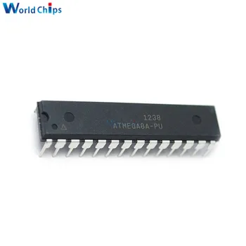 Novi i originalni čip ATMEGA8A-PU ATMEGA8A MEGA8A DIP-28 8-bitni sa 8 Tisuća. Bajt Programabilni внутрисистемная bljeskalica ATMEGA8 DIP