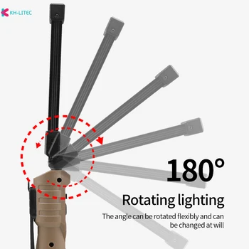Novi Prijenosni COB Led Svjetiljka USB Punjiva Radna Lampa Magnetski Viseći Svijećnjak Lanterna sa Ugrađenom Baterijom Za Kampiranje