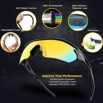 Novi Sportski Polarizirane Sunčane Naočale Marke Dizajner Muške, Ženske Sportske Naočale za Penjanje Vožnje Trčanja Ribolov Golf UV400 Objektiv