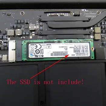 NVMe PCIe M. 2 M Ključ Tvrdog Diska na SSD Karticu Adapter Naknada za Proširenje PCB Zeleno Za Macbook Pro retina A1398 A1502 verzija 2013