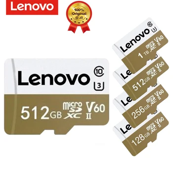 Originalna memorijska kartica Lenovo Micro SD Card, 128 GB i 64 GB, 256 GB i 512 GB, 32 GB I 128 GB Micro SD Class 10, Brzi kartica Micro SD TF