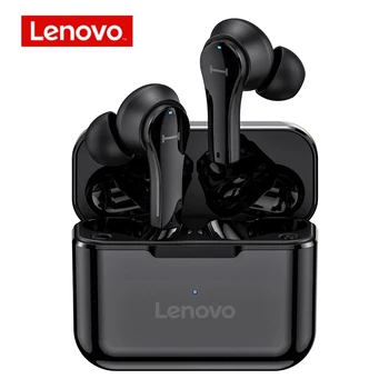 Originalni Bežične Slušalice Lenovo QT82 vrijednost je ture S osjetljivim na Dodir Bluetooth Stereo Slušalice HD Govore Bežične Slušalice Sa Mikrofonom
