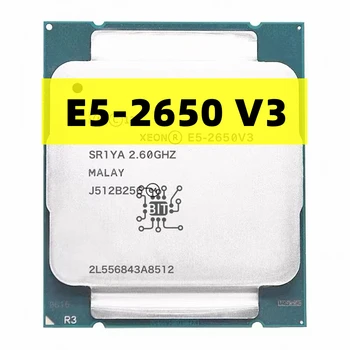 Originalni Procesor Xeon E5 2650 V3 SR1YA 2,3 Ghz 10 Nuklearna 105 W Priključak za LGA 2011-3 Procesor E5 2650V3 Procesor Besplatna Dostava