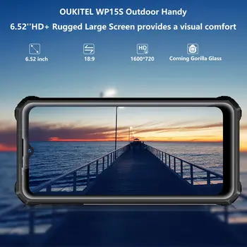 Oukitel Разблокированный Mobitel Solidne Android Smartphone 11 15600 mah Baterija 4 GB RAM-a I 64 GB ROM-20 Mp Kamera, NFC Dual Vodootporan Telefon