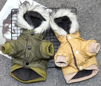 Pet tooling Kaput zimski toplo pas mačka penjanje odjeća štene, mačić dupli sloj runo Jakna za male pse velikih pribor