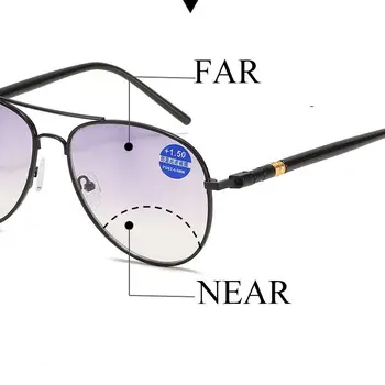 Pilot Sunčane Bifokalne Naočale Za Čitanje Unisex Bračni prizori sunčane naočale za čitanje Na otvorenom Naočale za Ribolov i Dioptrijske Naočale 1,0-4,0