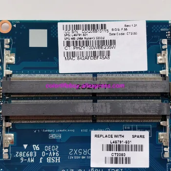 Pravi Matična ploča procesor L46791-601 L46791-001 UMA w Ryzen3 3200U za laptop HP 14-cm 14Z-CM100 14q-cy PC Laptop