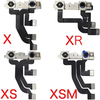 Prednja Kamera Za iPhone 6 6P 6s 7 Senzor Blizine Svjetla Mikrofon Fleksibilan Kabel Za 7P Plus 8 X XS XR 11 Pro Max