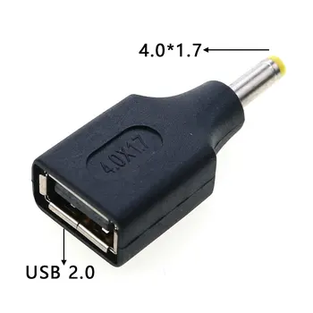 Pretvarač utikača za napajanje USB 2.0 priključak istosmjernog napajanja 2.5*0.7 3.0*1.1 3.5*1.35 4.0*1.7 4.8*1.7 5.5*1.7 5.5*2.1 MM Priključak za Dc Adapter