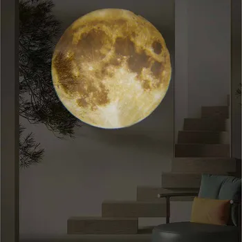 Projekcija Lampa Zemljišta Meseca Star Projektor Projektor Planeta Pozadinski Ambijent Led noćno svjetlo za Dječje Spavaće sobe Zidni Dekor