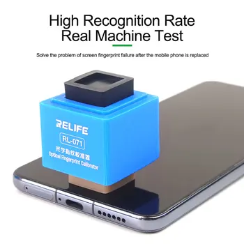 RELIFE RL-071 za optičke kalibracije za HUAWEI VIVO XIAOMI OPPO Android telefon Optički kalibrator otiska prsta alat za Korekciju