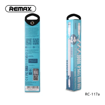 Remax Pull-Proljeće kabel usb type c 2.4 A za brzo punjenje Xiaomi Mi 5 USB C Kabela za sinkronizaciju podataka za Samsung s9 s8 Oneplus 6